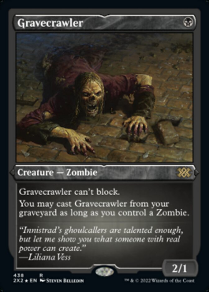 Gravecrawler (Foil Etched) [Double Masters 2022] | D20 Games