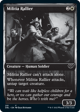 Militia Rallier [Innistrad: Double Feature] | D20 Games