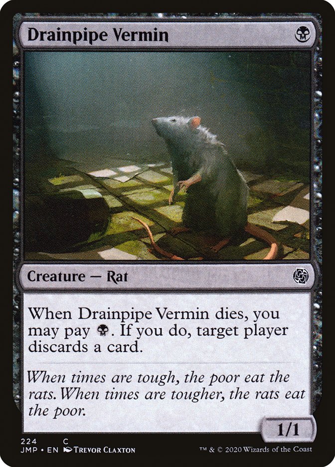 Drainpipe Vermin [Jumpstart] | D20 Games