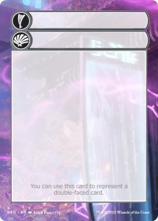 Helper Card (5/9) [Kamigawa: Neon Dynasty Tokens] | D20 Games