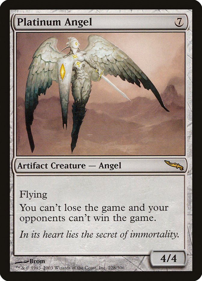 Platinum Angel [Mirrodin] | D20 Games