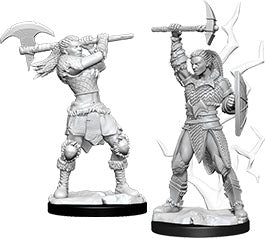 Dungeons & Dragons Nolzur`s Marvelous Unpainted Miniatures: W10 Female Goliath Barbarian | D20 Games