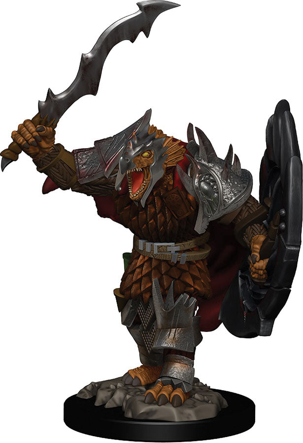 Dungeons & Dragons Icons of the Realms Premium Figures: W1 Dragonborn Male Fighter | D20 Games