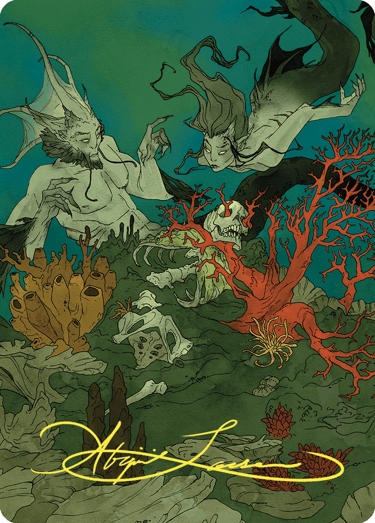 Curiosity Art Card (Gold-Stamped Signature) [Wilds of Eldraine Art Series] | D20 Games