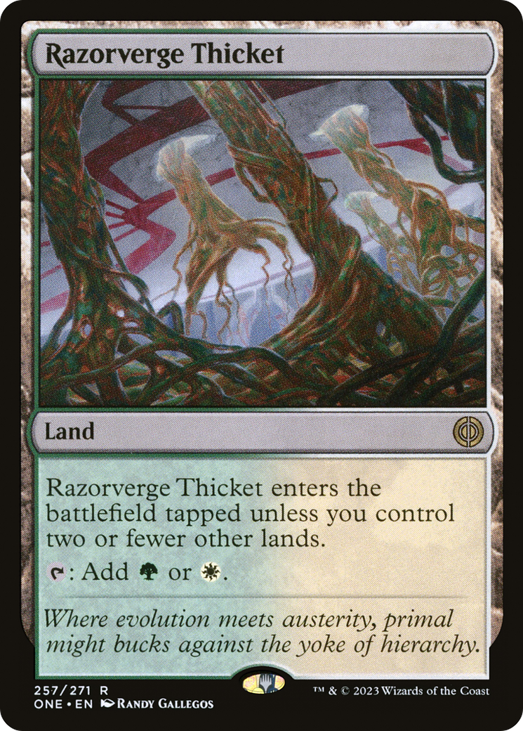 Razorverge Thicket [Phyrexia: All Will Be One] | D20 Games