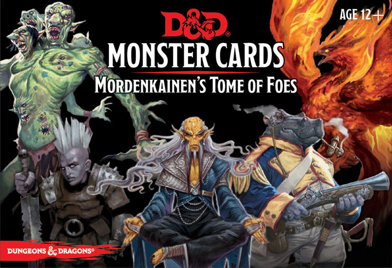 Dungeons and Dragons: Monster Cards - Mordenkainen`s Tome of Foes