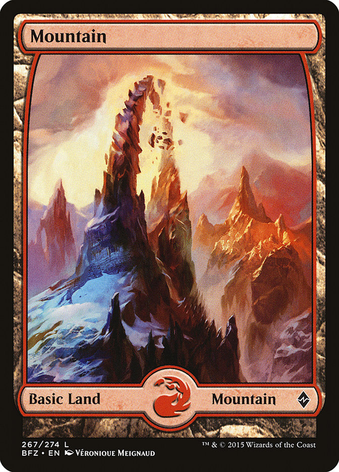 Mountain (267) [Battle for Zendikar] | D20 Games