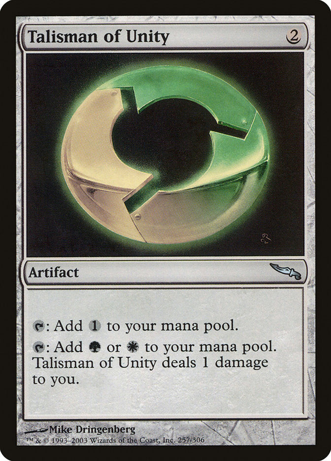 Talisman of Unity [Mirrodin] | D20 Games