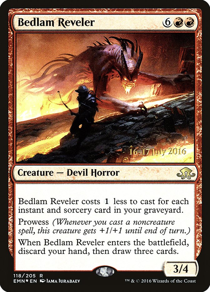 Bedlam Reveler  [Eldritch Moon Prerelease Promos] | D20 Games