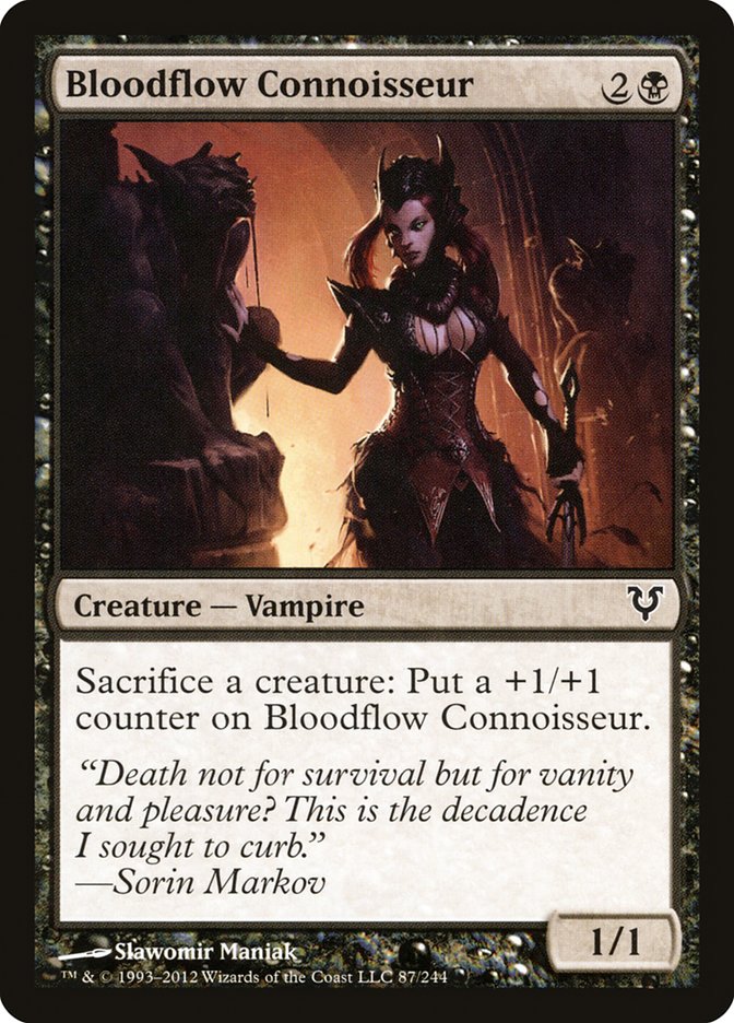 Bloodflow Connoisseur [Avacyn Restored] | D20 Games