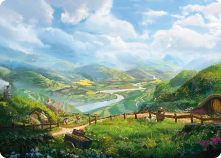 Plains Art Card [The Lord of the Rings: Tales of Middle-earth Art Series] | D20 Games