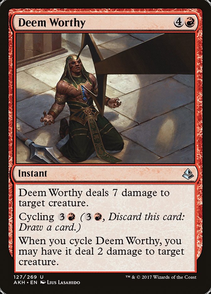 Deem Worthy [Amonkhet] | D20 Games