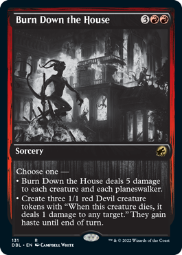 Burn Down the House [Innistrad: Double Feature] | D20 Games