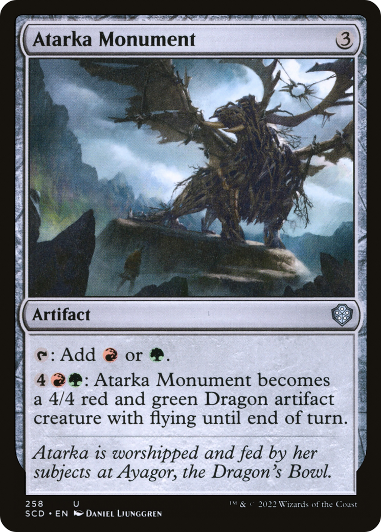 Atarka Monument [Starter Commander Decks] | D20 Games