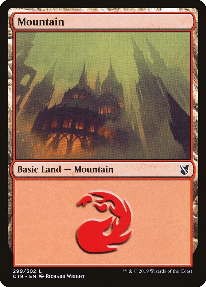 Mountain (299) [Commander 2019] | D20 Games