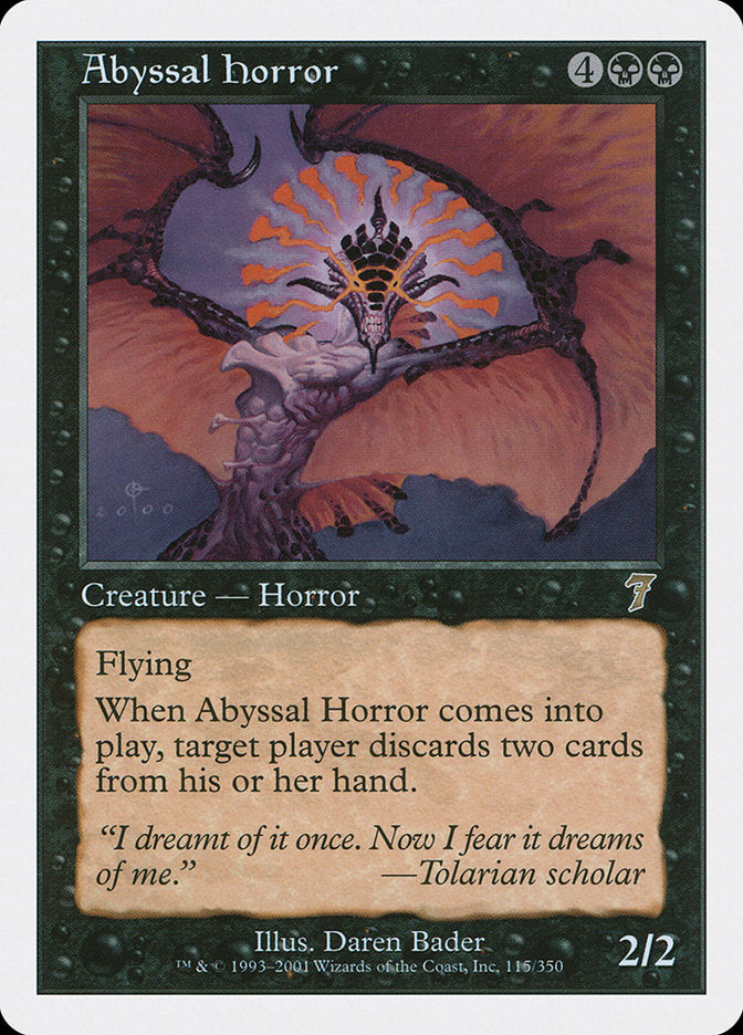 Abyssal Horror [Seventh Edition] | D20 Games