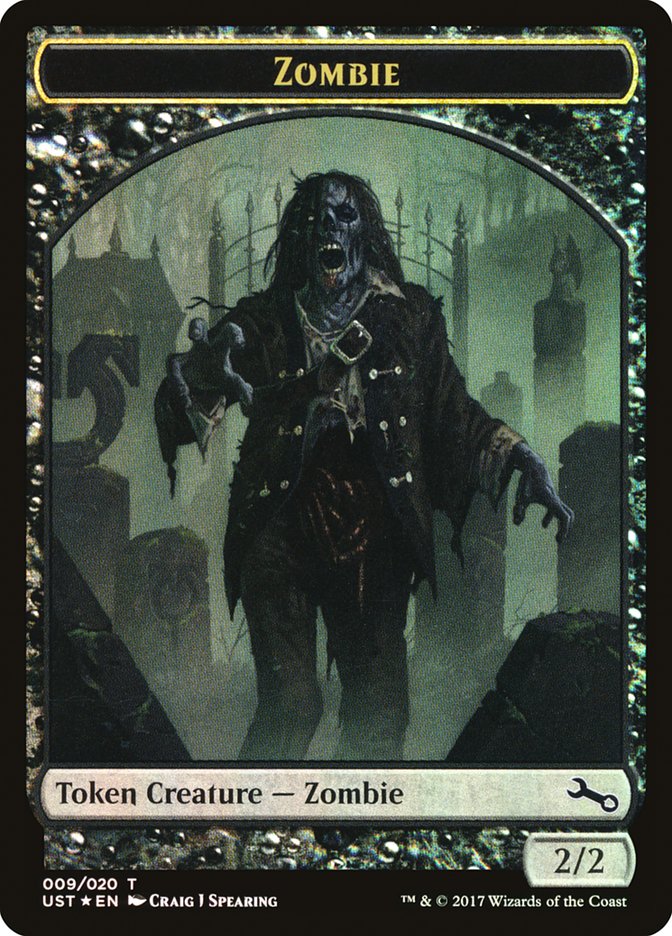 Zombie // Zombie [Unstable Tokens] | D20 Games