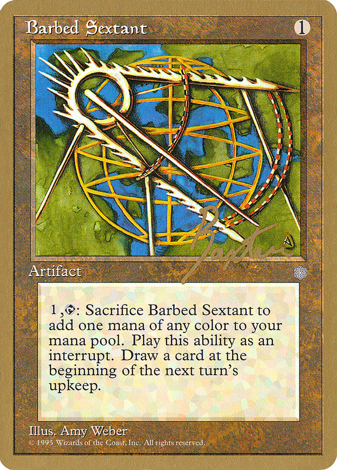 Barbed Sextant (George Baxter) [Pro Tour Collector Set] | D20 Games