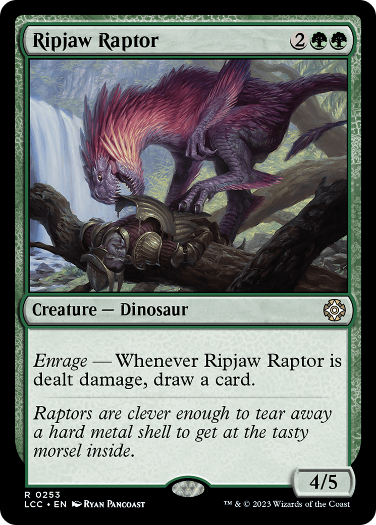 Ripjaw Raptor [The Lost Caverns of Ixalan Commander] | D20 Games