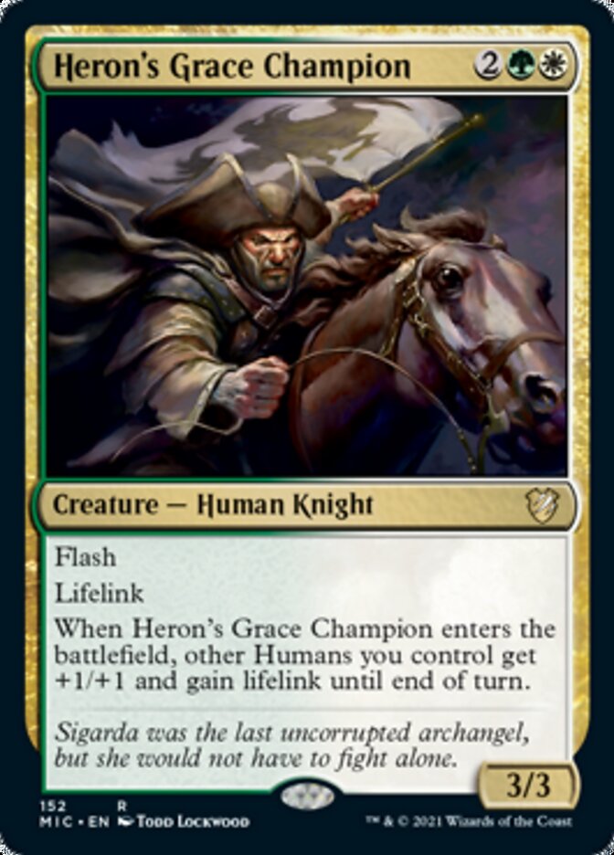 Heron's Grace Champion [Innistrad: Midnight Hunt Commander] | D20 Games