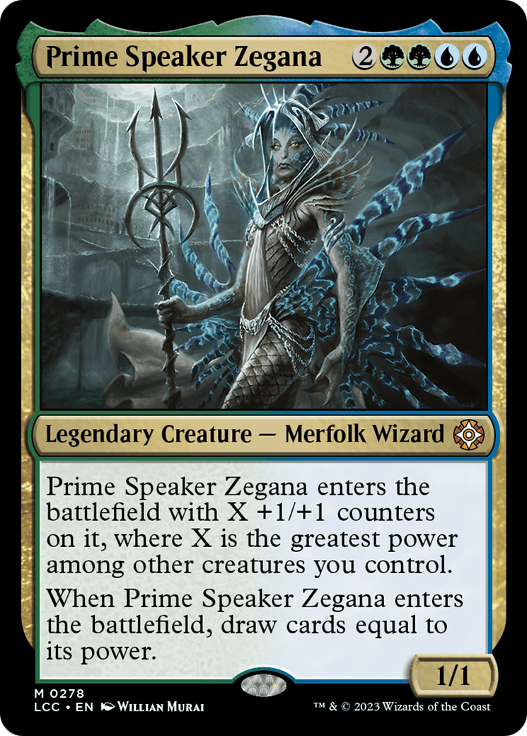 Prime Speaker Zegana [The Lost Caverns of Ixalan Commander] | D20 Games