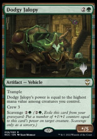 Dodgy Jalopy (Promo Pack) [Streets of New Capenna Commander Promos] | D20 Games