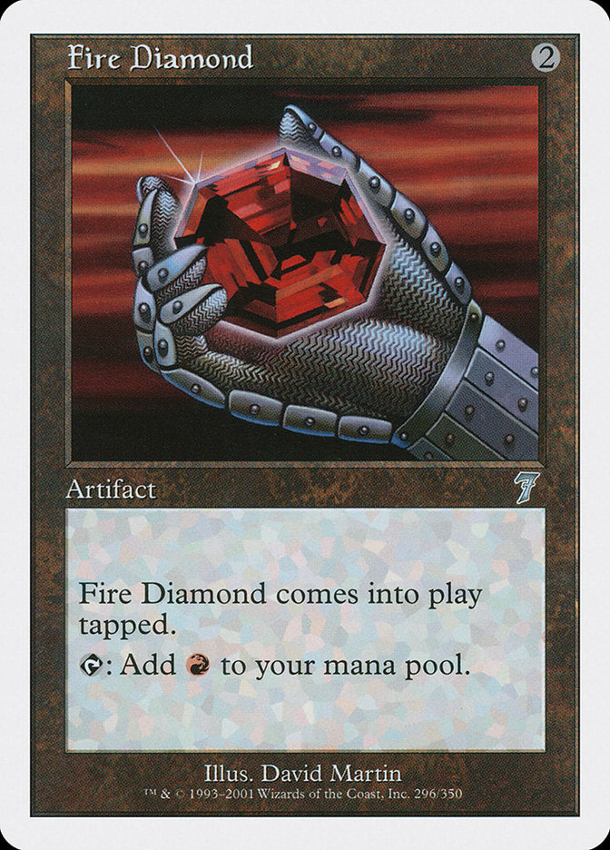 Fire Diamond [Seventh Edition] | D20 Games