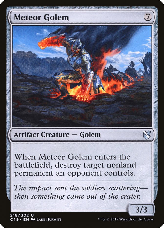 Meteor Golem [Commander 2019] | D20 Games