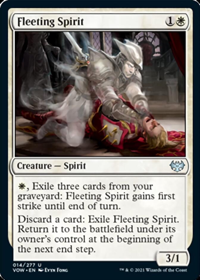 Fleeting Spirit [Innistrad: Crimson Vow] | D20 Games