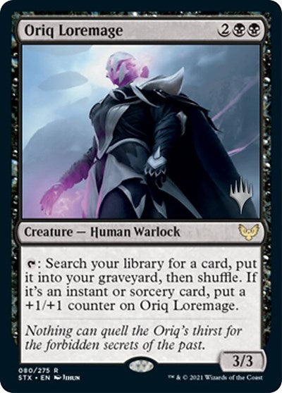 Oriq Loremage  (Promo Pack) [Strixhaven: School of Mages Promos] | D20 Games