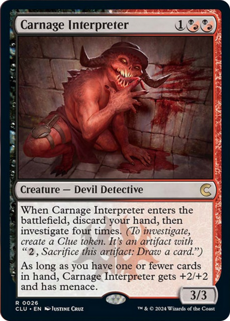 Carnage Interpreter [Ravnica: Clue Edition] | D20 Games