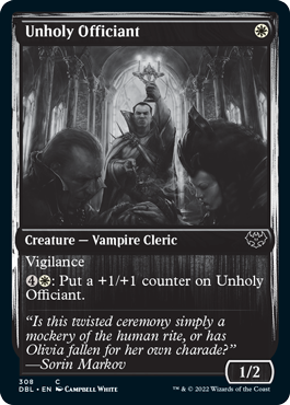 Unholy Officiant [Innistrad: Double Feature] | D20 Games