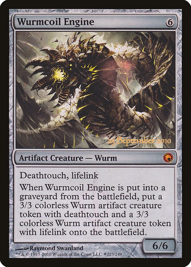 Wurmcoil Engine [Scars of Mirrodin Prerelease Promos] | D20 Games