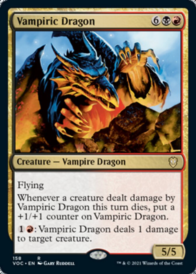 Vampiric Dragon [Innistrad: Crimson Vow Commander] | D20 Games