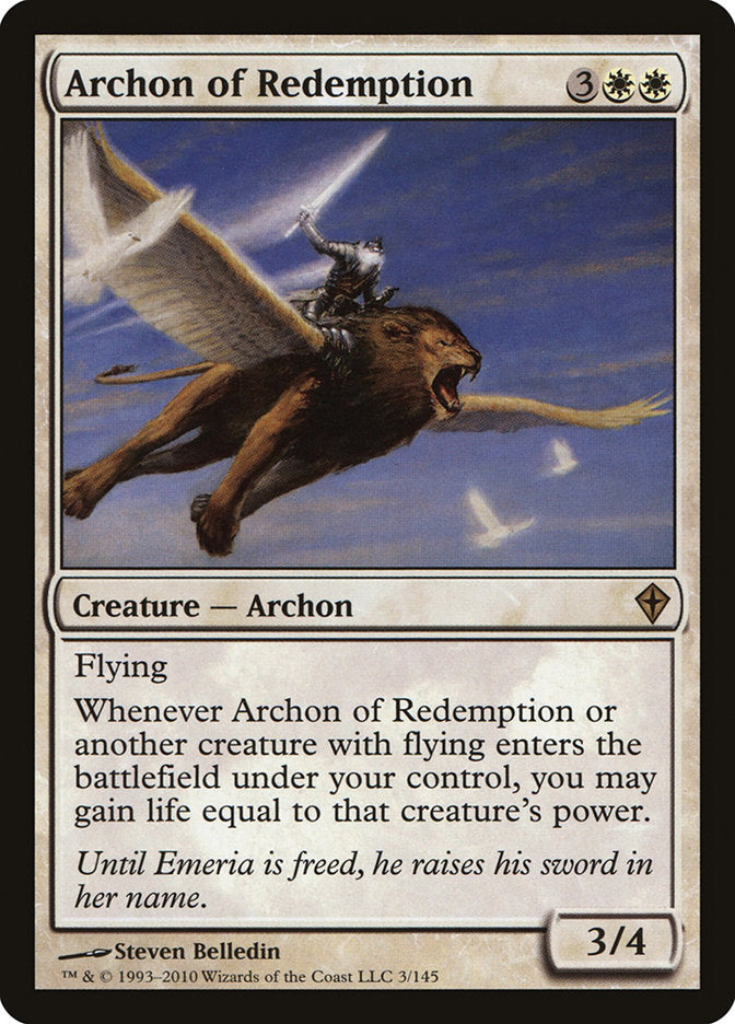 Archon of Redemption [Worldwake] | D20 Games