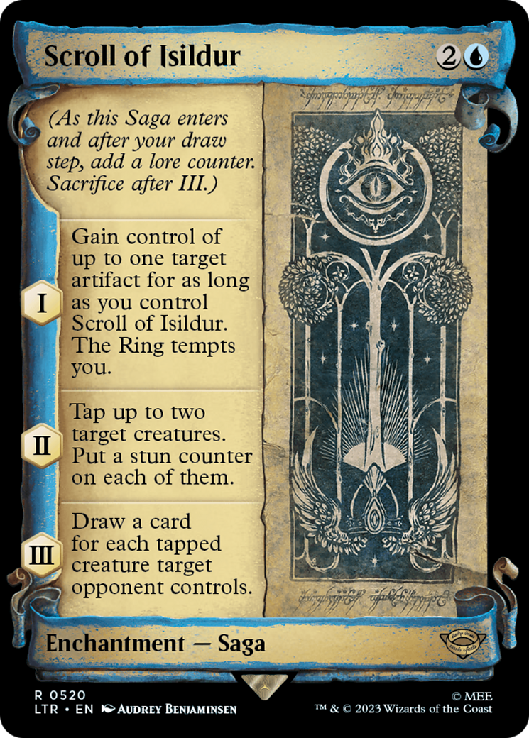 Scroll of Isildur [The Lord of the Rings: Tales of Middle-Earth Showcase Scrolls] | D20 Games