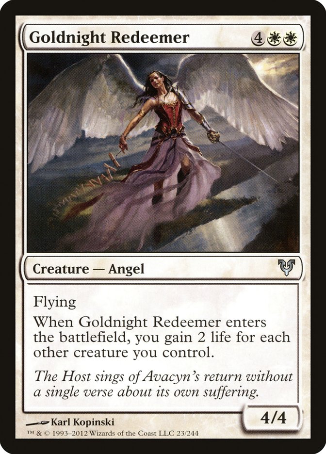 Goldnight Redeemer [Avacyn Restored] | D20 Games