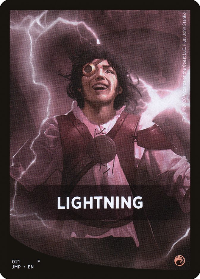 Lightning Theme Card [Jumpstart Front Cards] | D20 Games