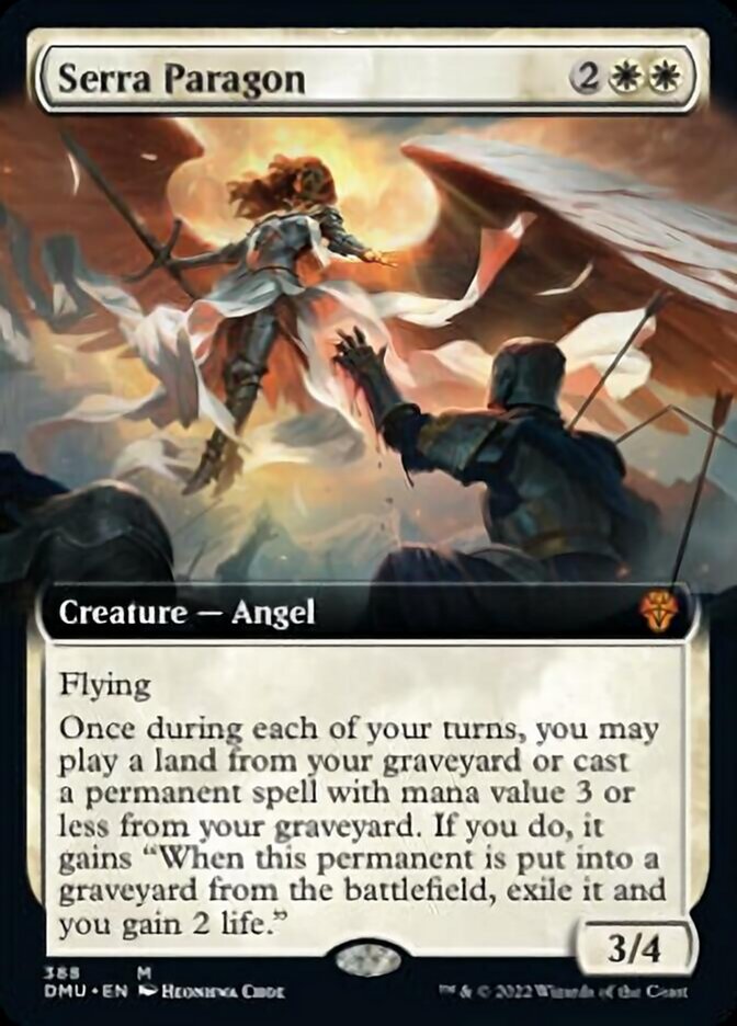 Serra Paragon (Extended Art) [Dominaria United] | D20 Games