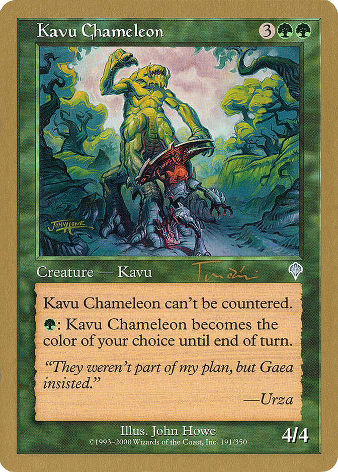Kavu Chameleon (Jan Tomcani) [World Championship Decks 2001] | D20 Games