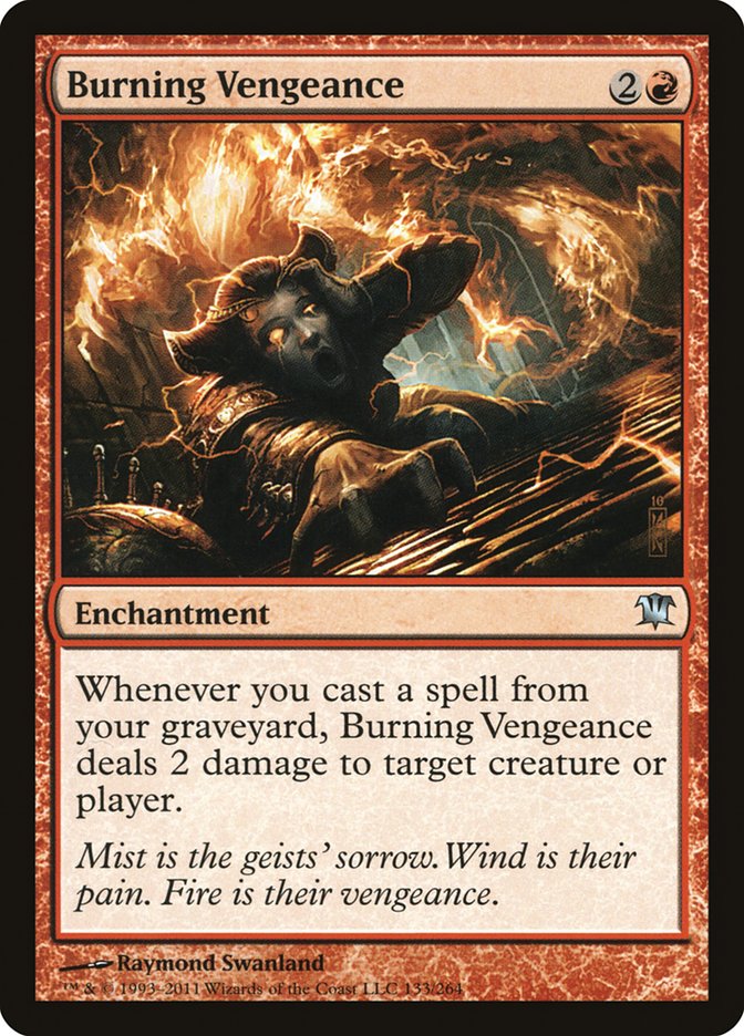 Burning Vengeance [Innistrad] | D20 Games