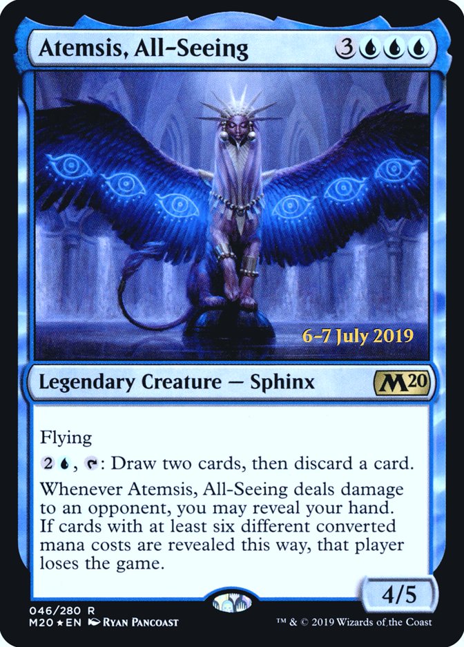 Atemsis, All-Seeing  [Core Set 2020 Prerelease Promos] | D20 Games