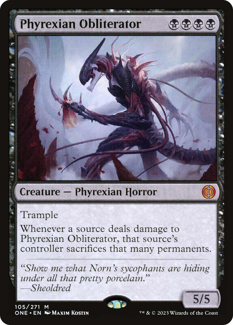 Phyrexian Obliterator [Phyrexia: All Will Be One] | D20 Games