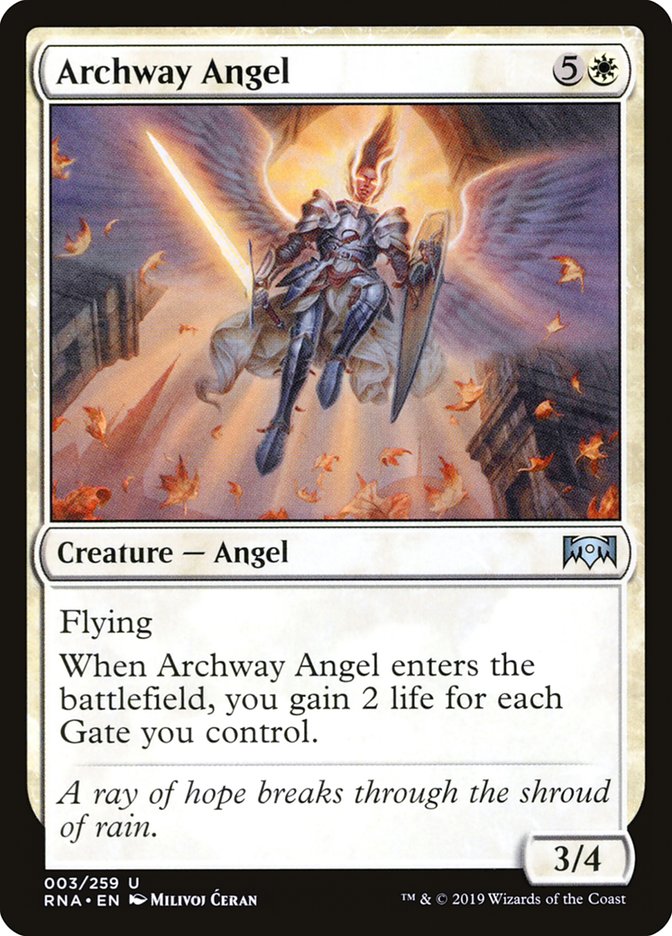 Archway Angel [Ravnica Allegiance] | D20 Games