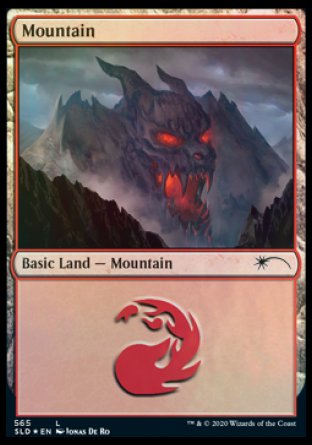 Mountain (Develish) (565) [Secret Lair Drop Promos] | D20 Games