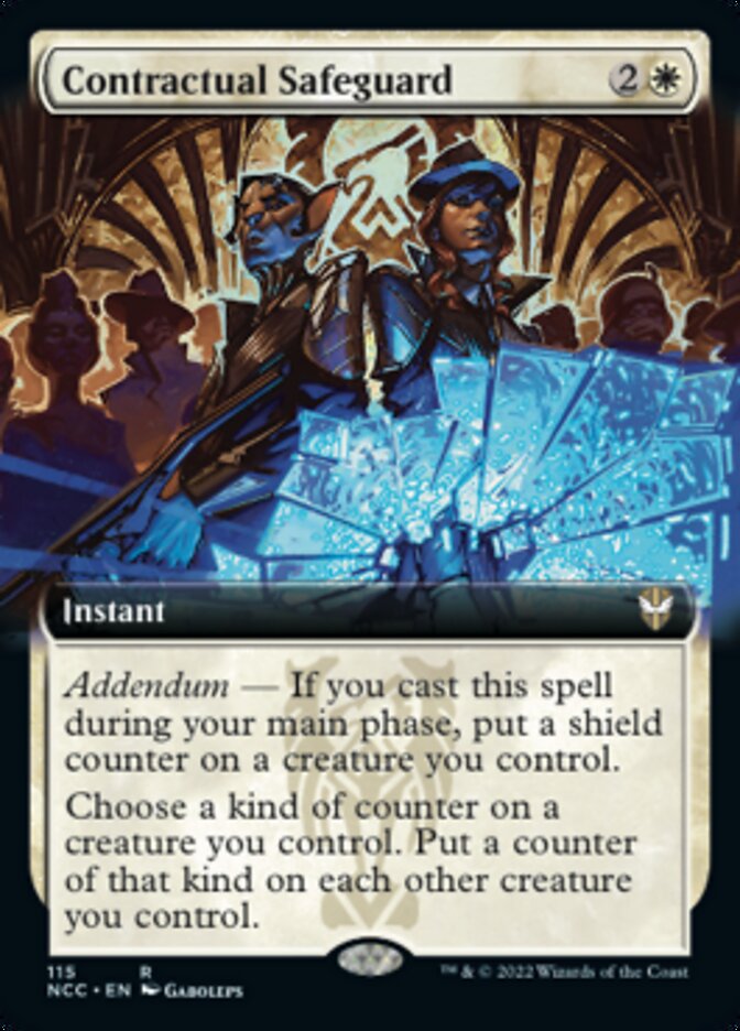 Contractual Safeguard (Extended Art) [Streets of New Capenna Commander] | D20 Games