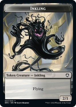 Mishra's Warform // Inkling Double-Sided Token [The Brothers' War Commander Tokens] | D20 Games