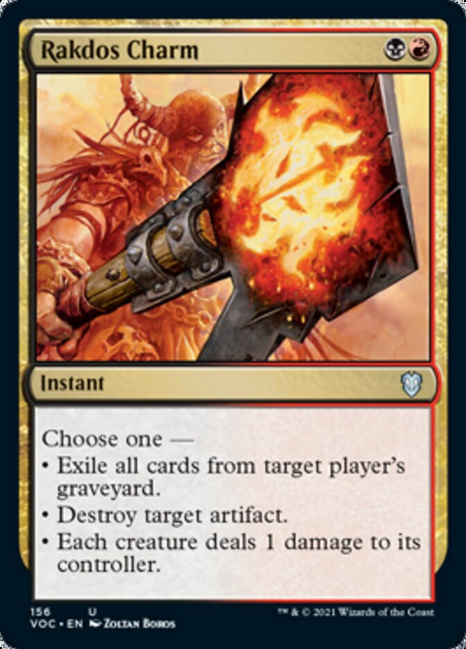 Rakdos Charm [Innistrad: Crimson Vow Commander] | D20 Games