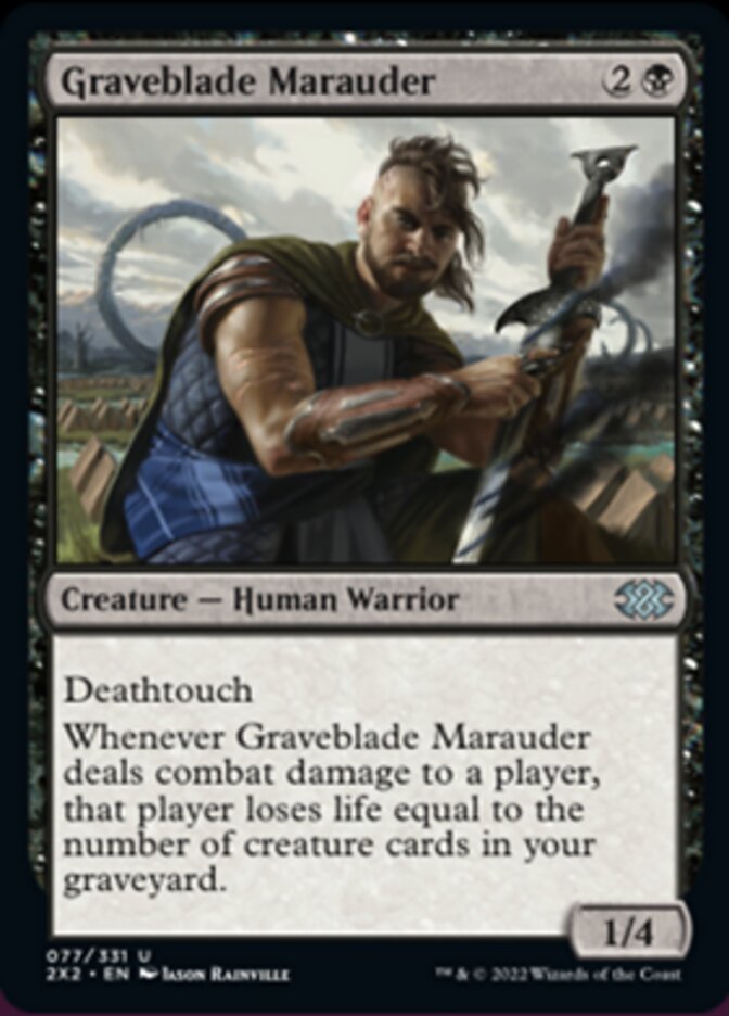 Graveblade Marauder [Double Masters 2022] | D20 Games