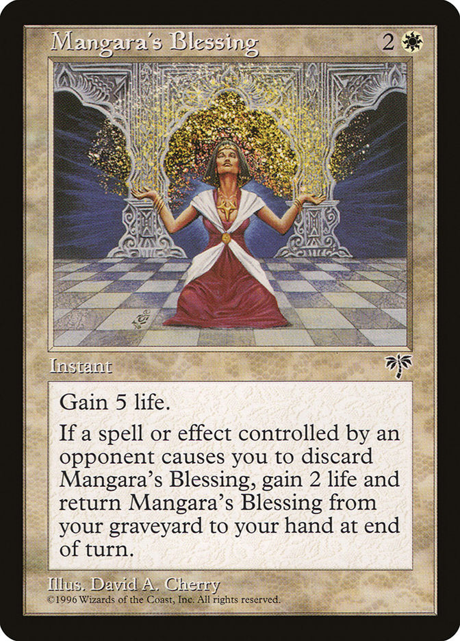 Mangara's Blessing [Mirage] | D20 Games